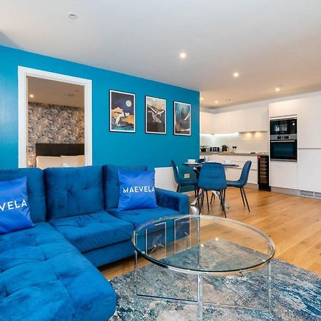 Maevela Apartments - Luxury Broad St Apartment - 2 Bed, 2 Bath - City Centre/Cube/Mailbox - With Underground Parking ✓- L Shape Sofa, Large 50 Inch Smart Tv With Free Netflix & Wifi Birmingham Buitenkant foto